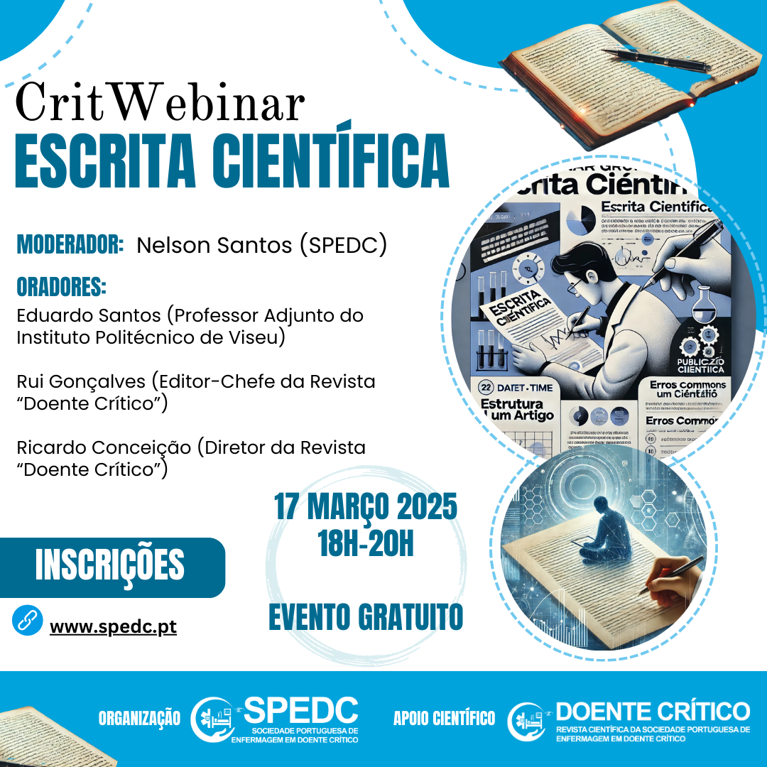 CritWebinar - Escrita Científica