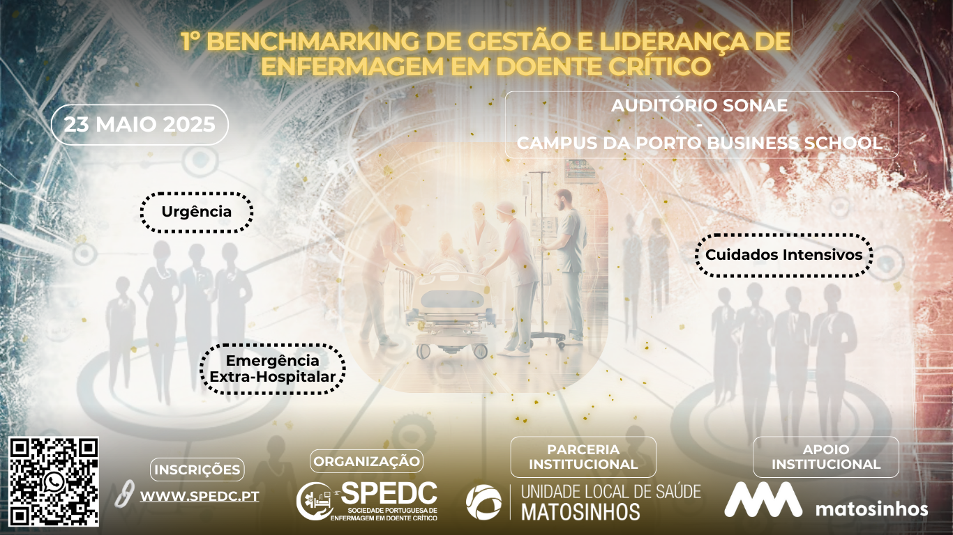 1º Benchmarking de Gestão e Liderança de Enfermagem em Doente Crítico
